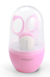 BabyOno Sada na manikúru -  růžová