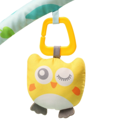 BabyOno Vzdělávací hrací deka s projektorem Friendly Forest