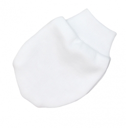 Bavlněné kojenecké rukavičky Baby Nellys ® bílé