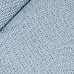 Baby Nellys Luxusní bavlněná deka, dečka BASIC, 80x90cm - šedá