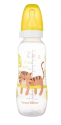 Lahev kojenecká plastová Canpol MAXI – TYGŘÍK se žlutou - 330ml