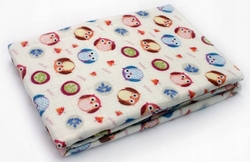 Bambusová plenka Baby Nellys ® - neutrální vzor, 75 x75 cm