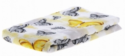 Bambusová plenka Baby Nellys ® - neutrální vzor, 75 x75 cm