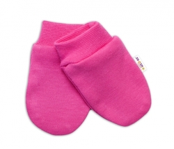 Rukavice kojenecké bavlna - SWEET LITTLE PRINCESS růžové - vel.0-4měs.  