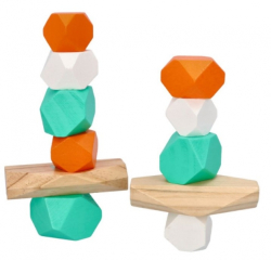 Adam Toys Dřevěná balanční hra - Kameny