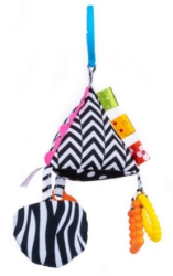 Bali Bazoo Závěsná senzorická pyramida, Zebra