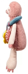 BabyOno Závěsná hračka - Sloth Lenny, pudrová