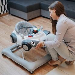 4 BABY Chodítko Cars  - červené