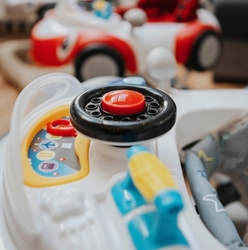 4 BABY Chodítko Cars  - červené