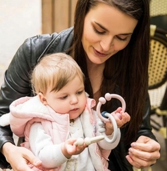 BabyOno Silikonové kousátko Link 