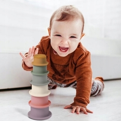 BabyOno Silikonové hrníčky do vody - CUP INTO