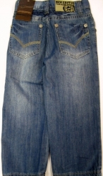 Kalhoty RIFLE PASOVÉ sv.modré-zadní díl