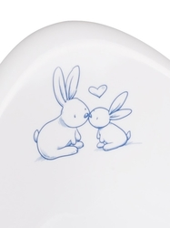 Dětský nočník Bunny bílý