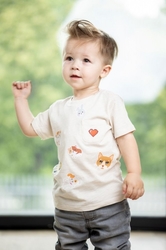 Tulimi Barevná, veselá nažehlovačka Teddy - velký arch