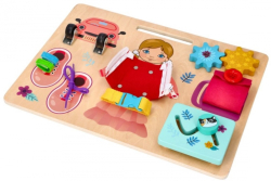 Montesori vzdělávací závěsná, naučná tabule - Anička, Adam Toys
