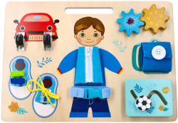 Montesori vzdělávací závěsná, naučná tabule - Adámek, Adam Toys