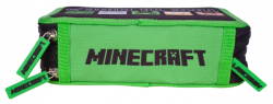 Školní penál třípatrový Minecraft Time to mine
