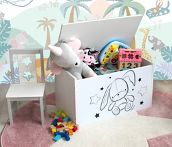 Box na hračky Nellys - Cute Bunny