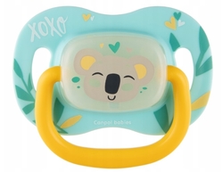 Dudlík silikový plochý svítící - EXOTIC KOALA mátový 