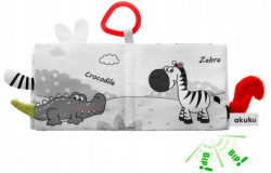 Kontrastní, edukační knížka Akuku, Sovička