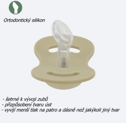 Šidítko, dudlík ortodontický silikon, 2ks, Lullaby Planet, 6m+, modrá/zelená
