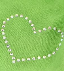 Nažehlovačka se zirkony a diamanty Tulimi - WOW