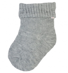 Kojenecké ponožky, Baby Nellys, šedé, vel. 6-9 m