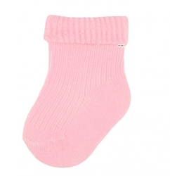 Kojenecké ponožky, Baby Nellys, růžové, vel. 6-9 m