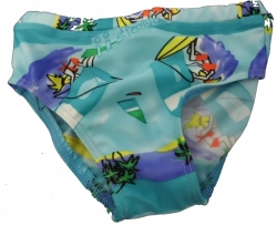 Plavky kojenecké - SURF smaragdové - vel.86