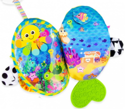 Lamaze Závěsná knížka rybička, modrá
