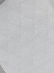 Dětské punčocháče bavlna, žakarový vzor, bílé, vel. 56/62