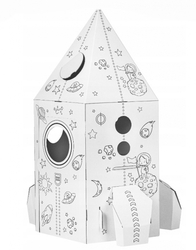 Kartonová vesmírná raketa, střední 