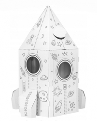 Kartonová vesmírná raketa, střední 