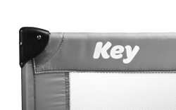 Cestovní postýlka pro miminko KEY - graphite