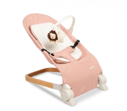 Kojenecké lehátko, ergonomické Pine - růžové
