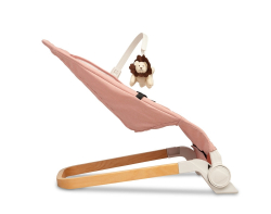 Kojenecké lehátko, ergonomické Pine - růžové