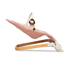 Kojenecké lehátko, ergonomické Pine - růžové