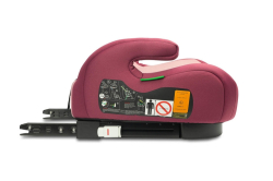 Podsedák do auta, isofix I-SIZE Puma - růžový