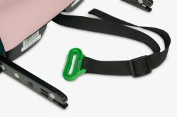 Podsedák do auta, isofix I-SIZE Puma - růžový