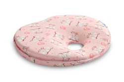 Ergonomický, tvarující polštářek pro miminko - Sloni v růžové
