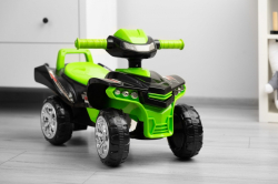 Jezdítko, odrážedlo, čtyřkolka mini Raptor - zelený