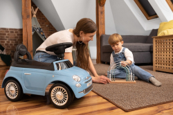 Dětské odrážedlo Fiat 500 - růžové
