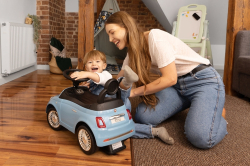 Dětské odrážedlo Fiat 500 - růžové
