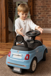 Dětské odrážedlo Fiat 500 - růžové