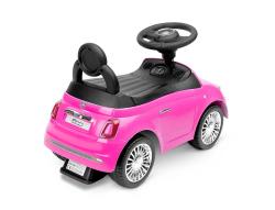 Dětské odrážedlo Fiat 500 - růžové