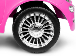 Dětské odrážedlo Fiat 500 - růžové