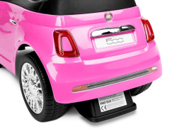Dětské odrážedlo Fiat 500 - růžové
