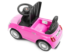 Dětské odrážedlo Fiat 500 - růžové