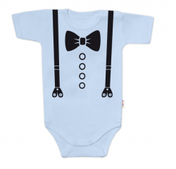 Body krátký rukáv, Elegán - sv. modré