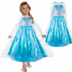 Dětský kostým ELSA s flitry 98-104 S